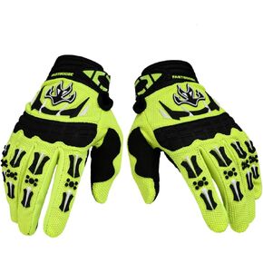 Touch Screen MTB Off-Road Bicycle Full Finger Off-Road Racing Gloves Outdoor Sports for Men Women & Mountaineering
