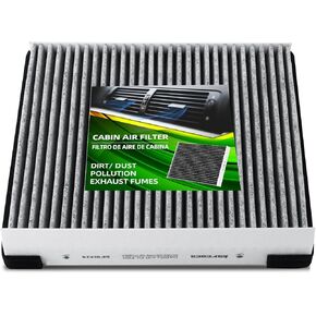 CF10735 Cabin Air Filter With Activated Carbon Compatible with Santa Fe 2019-2020, Telluride 2020-2023, Genesis 2009-2016, Stinger G70/80 GV70/80/90 Equus