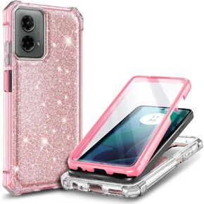 حافظة Moto G Stylus 5G 2024 مع [واقي شاشة مدمج]، حماية لكامل الجسم [تم اختبار السقوط بدرجة ميل 6FT] حافظة مقاومة للصدمات لهاتف Motorola Stylus 2024 5G (رخام خيالي) in Kuwait