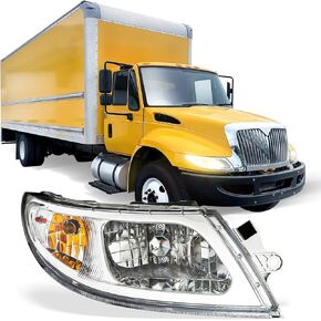 Headlights for International 4300 3200 3300 4100 SBA 4200 4400LP 4400 4900 8500 8600,Headlights Assembly Truck Accessories for International 4300 Driver Left Side