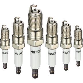 Set of 6 Iridium Spark Plugs 41-101 Compatible with LaCrosse Lucerne Century Chevy Silverado 1500 Malibu Impala Monte Equinox Camaro Express G6 Grand Prix 3.4L 3.5L 3.8L 3.9L 4.3L V6 ITR4A15