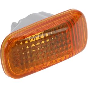 Left/Right Side Marker Light Cover for Honda AZZ 2002-2008 Waterproof Blinker Corner Parking Light Turn Signal Light Lens No.34301S5A003/34301S5A013 Plastic 1pc