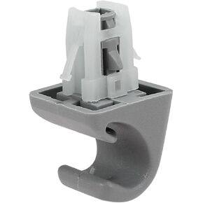 X AUTOHAUX Gray Car Plastic Sun Visor Hook Clip Bracket Retainer 74348-33040 for Toyota Camry Corolla Matrix RAV4