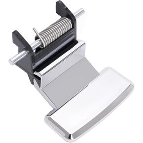 KUAFU Center Console Lid Striker Handle Latch Compatible with 2009-2019 Ford Flex Replacement for FA8Z-7406064-AA Plastic Chrome Silvery & Black