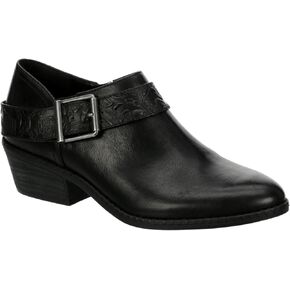 XAPPEAL Jodie - Women's Faux Leather Western Low Heel Ankle Bootie