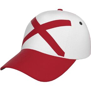 Cute Flag Hats Fashion Retro Sun Cap Packable Outdoor Flag Baseball Hat for Women Men