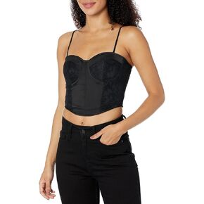 GUESS Women's Sleeveless Kessa Lace Top