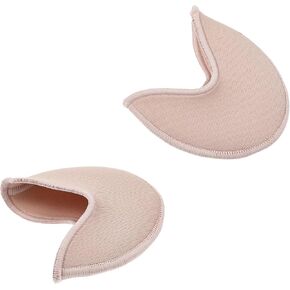 Toe Pouches Pads Ballet Dance Pointe Pads Foot Care Sponge Ballet Shoes Toe Cap Covers Protector Insoles Forefoot Wrapped Anti-Slip Cushion for Women Girls Ballet Shoes Pointe Shoes High Heels