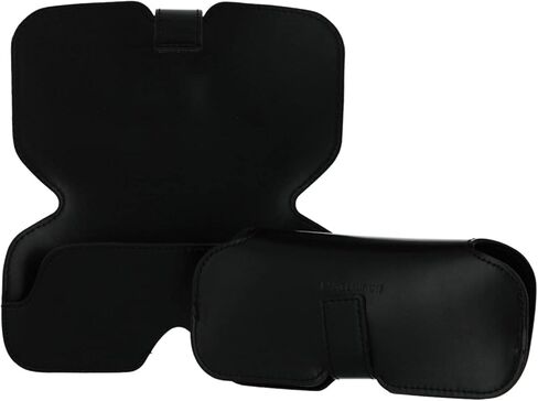 نظارات شمسية مستديرة/بيضاوية من سان لوران باللون الأسود والأسود، نظارات فاخرة مصنوعة في إيطاليا بإطار من الأسيتات، أزياء مصممة للفخامة اليومية in Kuwait