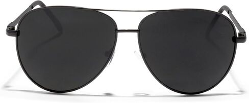 ShadyVEU Oversized Super Dark Fashion Designer Aviator Metal UV400 Mens Womens Sunglasses in Kuwait