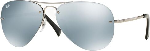 Ray-Ban RB3449 Aviator Sunglasses + Vision Group Accessories Bundle in Saudi Arabia