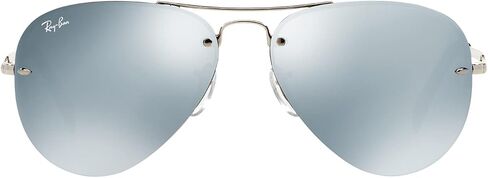 Ray-Ban RB3449 Aviator Sunglasses + Vision Group Accessories Bundle in Saudi Arabia