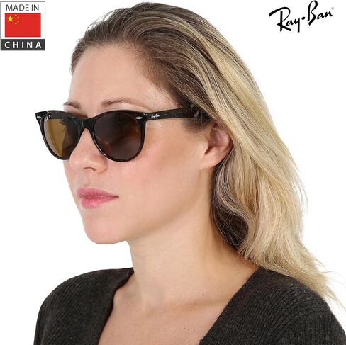 نظارات شمسية Ray-Ban RB2185 Wayfarer II Fleck Phantos Shape للرجال والنساء - نظارات شمسية كلاسيكية خالدة مع أناقة عصرية - حماية ممتازة من الأشعة فوق البنفسجية - نظارات شمسية للرجال والنساء in Kuwait