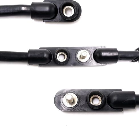 Multi- Overmolded (Black Negative) Group 31 8" 1/0 4 Battery Cable for Truck Marin Boat Yachet RV Caravan Battery Motor Trailer Bus in Kuwait