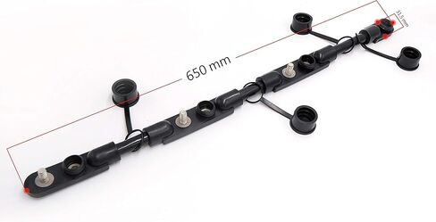 Multi- Overmolded (Black Negative) Group 31 8" 1/0 4 Battery Cable for Truck Marin Boat Yachet RV Caravan Battery Motor Trailer Bus in Kuwait