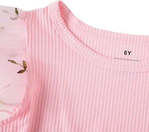 UMELOK Toddler Tutu Dress Little Girls Tulle Casual Dresses Size 3-8 Years in Kuwait