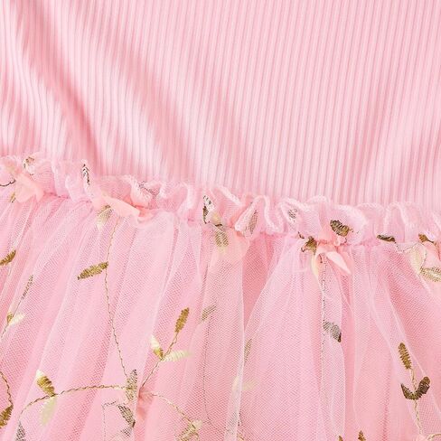 UMELOK Toddler Tutu Dress Little Girls Tulle Casual Dresses Size 3-8 Years in Kuwait
