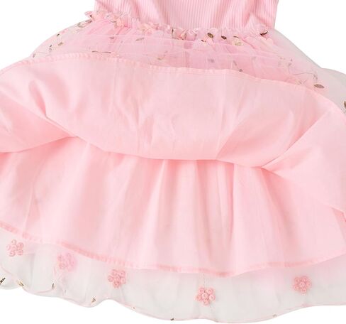 UMELOK Toddler Tutu Dress Little Girls Tulle Casual Dresses Size 3-8 Years in Kuwait