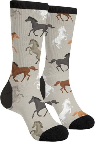 Novelty Socks Funny Crew Socks Crazy Casual Socks For Women Men in Saudi Arabia