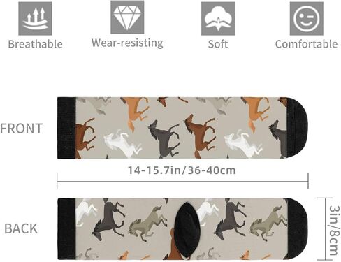 Novelty Socks Funny Crew Socks Crazy Casual Socks For Women Men in Saudi Arabia