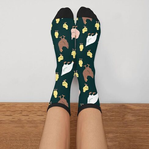 جوارب مبتكرة، جوارب طاقم مرحة، جوارب كاجوال مجنونة للنساء والرجال in Kuwait