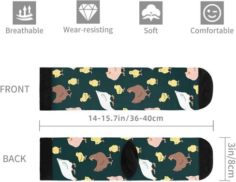 جوارب مبتكرة، جوارب طاقم مرحة، جوارب كاجوال مجنونة للنساء والرجال in Kuwait