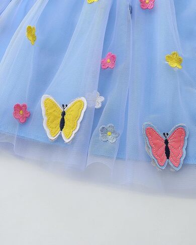 Hongshilian Toddler Girls Cotton Casual Dress Summer Playwear Short Sleeve Shirt Dresses in Kuwait