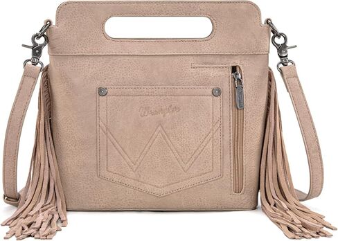 حقيبة كروس رانجلر ويسترن فرينج بمقبض علوي مع محفظة للنساء in Kuwait