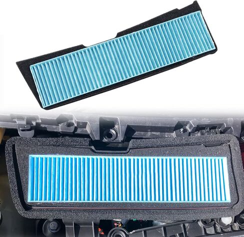 Model 3 Air Intake Filter Grille Cover Air Flow Vent Protection Frame Cover Anti-blocking Air Inlet Grill Cover for 2021 2022 2023 2024 2025 Tesla Model 3 Accessories in Saudi Arabia