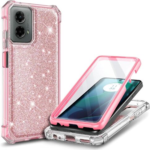 حافظة Moto G Stylus 5G 2024 مع [واقي شاشة مدمج]، حماية لكامل الجسم [تم اختبار السقوط بدرجة ميل 6FT] حافظة مقاومة للصدمات لهاتف Motorola Stylus 2024 5G (رخام خيالي) in Kuwait