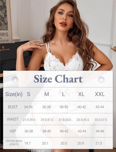 Avidlove Women's Lingerie Sexy Nightgowns Spaghetti Strap Chemise Babydoll Side Slit Women Sleepwear in Kuwait