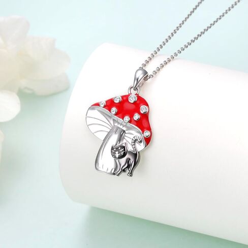 Alphm 925 Sterling Silver Chicken Capybara Raccoon Highland Cow Axolotl Necklace Cute Animal Necklace Jewelry for Women in Kuwait