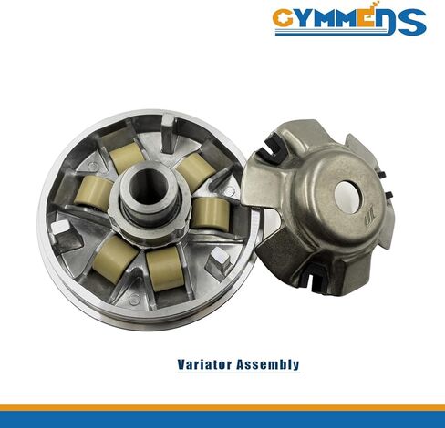 GY6 50cc Performance Clutch Set, Fit for GY6 50cc 60cc 80cc Engine Taotao Scooter, include Clutch Assembly and Variator Assembly with 669 belt. in Saudi Arabia