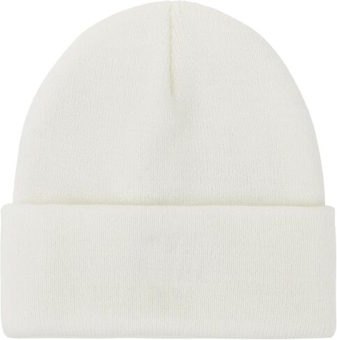 الرجال النساء قبعة صغيرة متماسكة قبعات الشتاء الدافئة لينة لطيف عادي الجمجمة قبعات صغيرة للخارجية in Kuwait