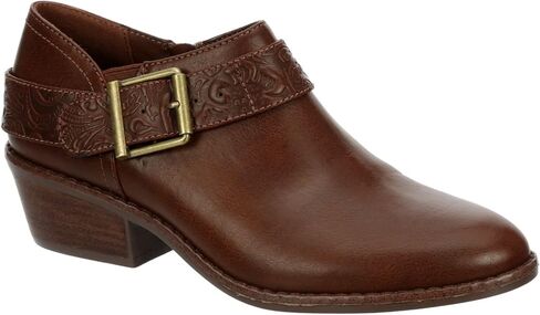 XAPPEAL Jodie - Women's Faux Leather Western Low Heel Ankle Bootie in Saudi Arabia