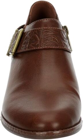 XAPPEAL Jodie - Women's Faux Leather Western Low Heel Ankle Bootie in Saudi Arabia
