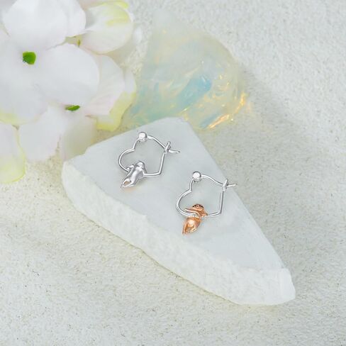 Sloth Hoop Earrings 925 Sterling Silver Sloth Earrings Jewelry Gifts for Women Sloth Lovers in Kuwait