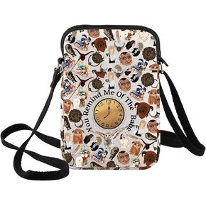 BWWKTOP Sarah & Jareth Crossbody Purse Wiseman & Goblin Fans Inspired Gift Ello Worm Shoulder Bag Sarah And Jareth Merch