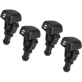 4pcs Windshield Washer Nozzles for Ford F150 E150 E250 E350 2004-2013 Replaces 3W7Z17603AA Durable Material