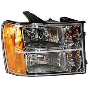TYC Right Headlight Assembly Compatible with 2007-2013 GMC Sierra Pickup
