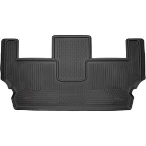 Husky Liners Weatherbeater Floor Mats | Fits 2017-2024 Chrysler Pacifica; 2020-2024 Chrysler Voyager | 3rd Row, 1-pc Black - 14021