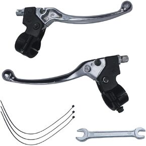 Motorcycle Left Right 7/8" 22mm Brake Clutch Lever Handle Levers for CRF70 CRF80 CRF100 CRF150 CRF XR SSR 50cc 70cc 90cc 110 cc 125cc Pit Dirt Motor Bike