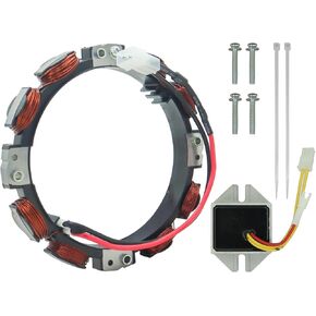 592831 Dual Circuit Alternator Stator Replaces For BS 696459 691063 393800 391735 393474 390185 390671 390693 391222 391520 Fits For with 845907 394890 393374 691185 797375 797182 Regulator