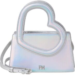 Paris Hilton Te Amo Cutout Heart Handle Removable Strap Handbag Purse