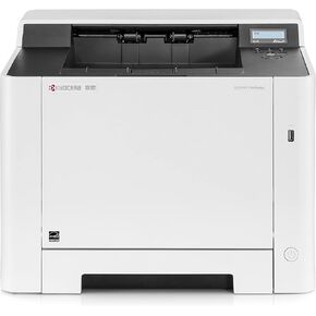 Kyocera ECOSYS P5026cdw Color Network Laser Printer, 27 ppm, Standard 1200dpi, Standard Duplex, Gigabit Ethernet, USB, Wireless & Wi-Fi Direct, Mobile Print, 512 MB Memory, 2 Line LCD Screen