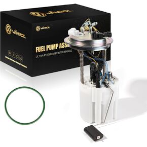 Electric Fuel Pump Module Assembly Compatible with 2005 2006 2007 Chevy Avalanche Suburban 1500 GMC Yukon XL 1500 V8 5.3L Flex Replace E3706M MU1474 19133544 VANBOL0126 with Pressure Sensor