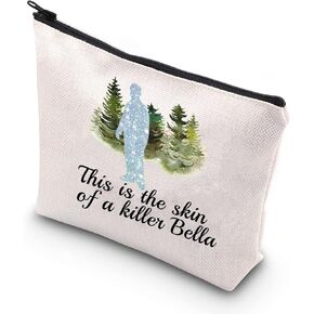 WCGXKO Movie Show Inspired Gift This Is The Skin Of A Killer Bella Zipper Pouch Makeup Bag for Fans (This is the skin)