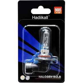 H4/9003/HB2 Halogen Headlight Bulbs, 2 PACK High Beam and Low Beam Replacement Bulb, 12V 55W High Performance Bulbs with Brighter Light