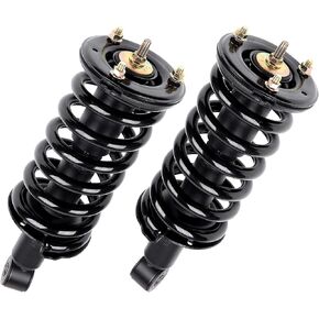 2PCS Front Complete Struts Assembly w/Coil Spring Fit for 2004-2010 for Infiniti QX-56 2004-2015 for Nissan Titan 2004-2014 for Nissan Armada Shock Absorber Assembly Replace OE 171358