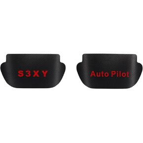 2 PCS Model Y High Brake Light Sticker, Tail Light Sticker External Decoration Accessories for Tesla Model Y 2020-2024